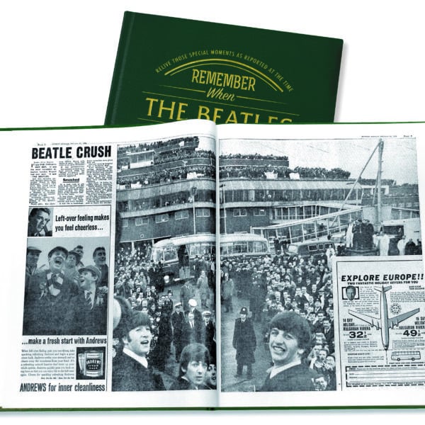 Beatles Newspaper Book