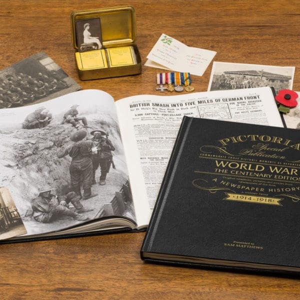 WW1 Centenary Newspaper Book