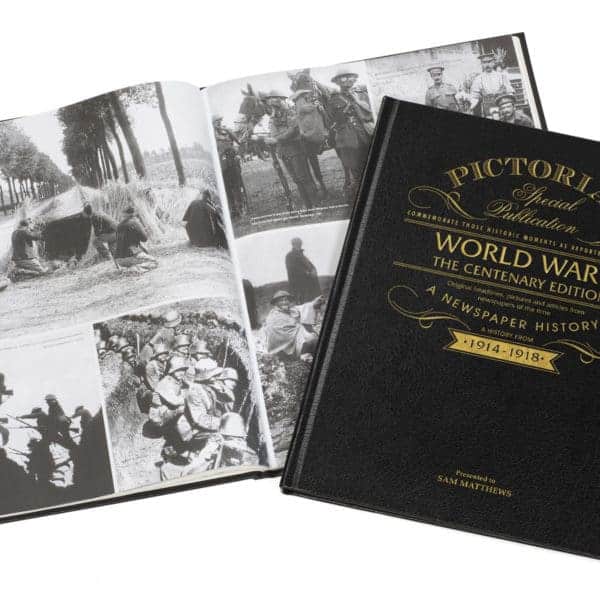 WW1 Centenary Newspaper Book