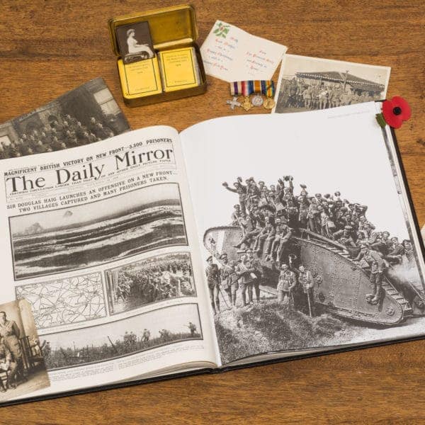 WW1 Centenary Newspaper Book