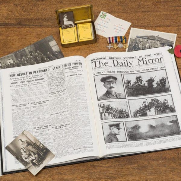 WW1 Centenary Newspaper Book