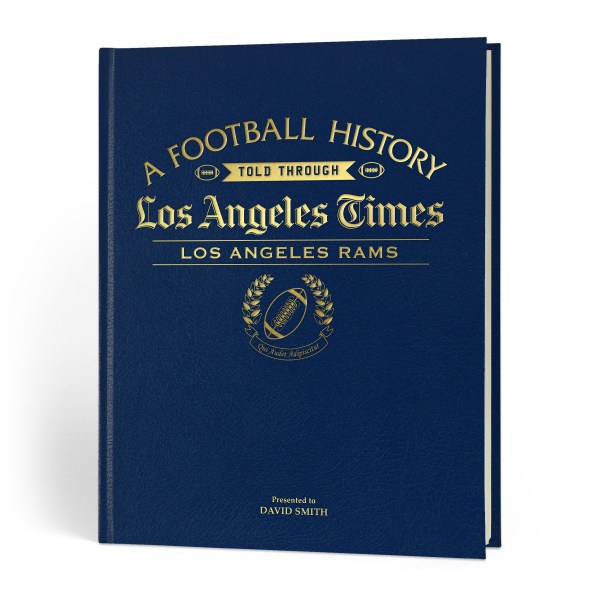 los angeles rams football history told through newspaper coverage