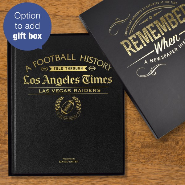 las vegas raiders football history told through newspaper coverage