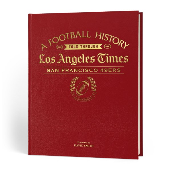 san francisco 49ers football history told through newspaper coverage