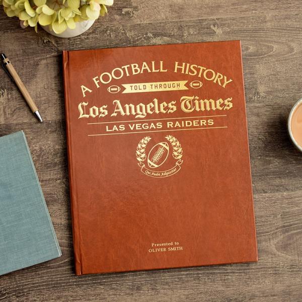 las vegas raiders newspaper book