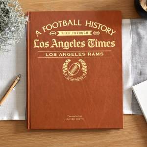 los angeles rams newspaper book