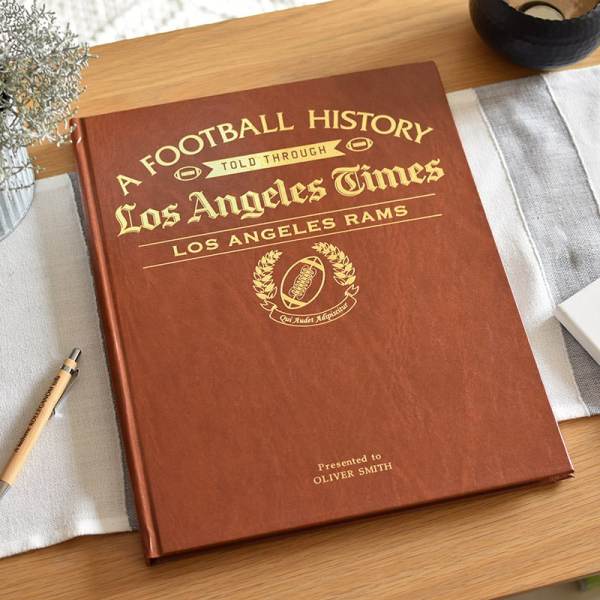 los angeles rams newspaper book