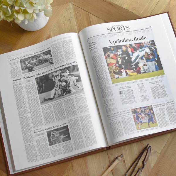 baltimore ravens newspaper book