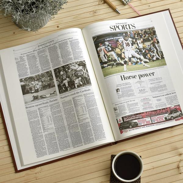 carolina panthers newspaper book