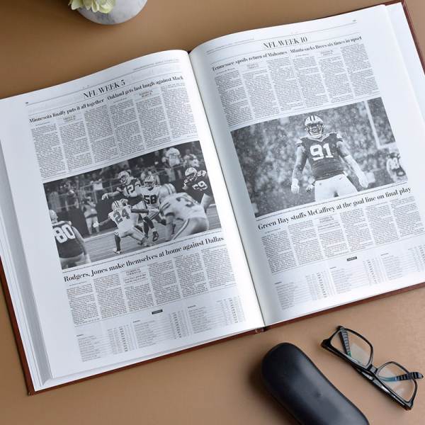 green bay packers newspaper book