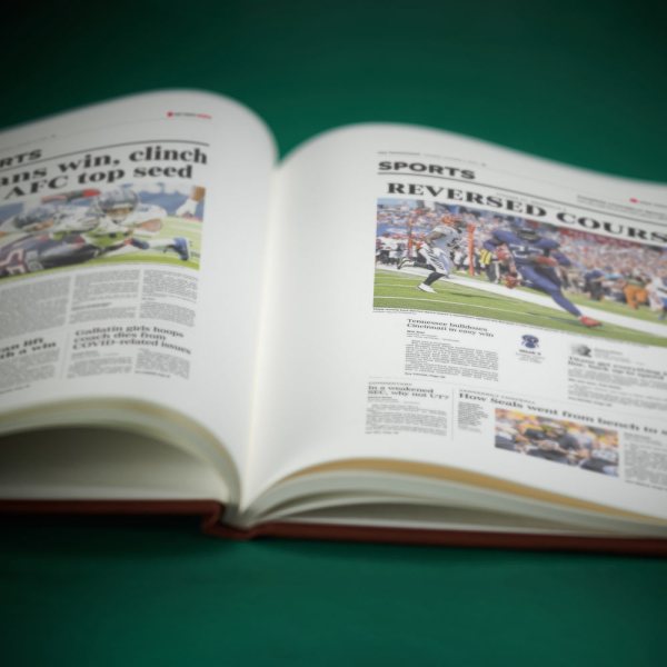 Tennessee titans gannet football history told through newspaper coverage