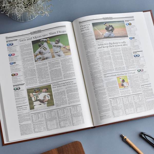 oakland athletics newspaper book