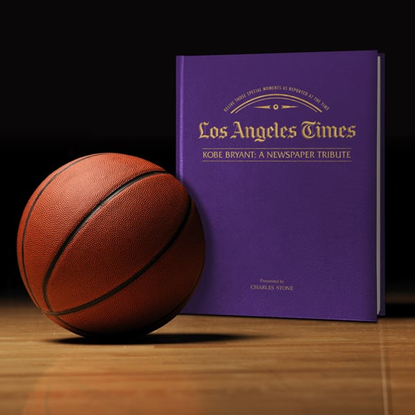 Kobe Bryant Newspaper Tribute Book