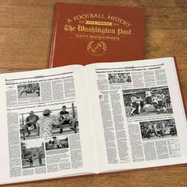 Navy Midshipmen Newspaper Book