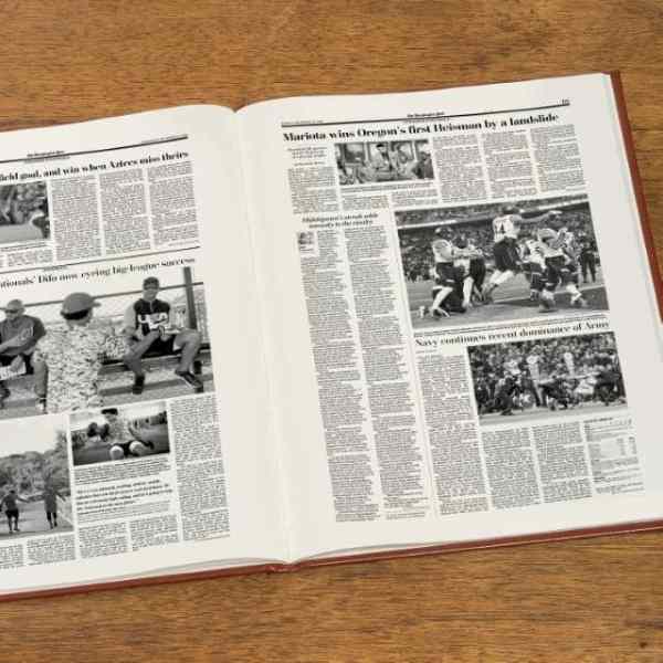 Navy Midshipmen Newspaper Book