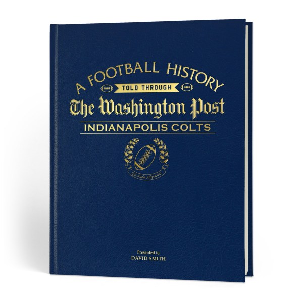 indianapolis colts football history told through newspaper coverage