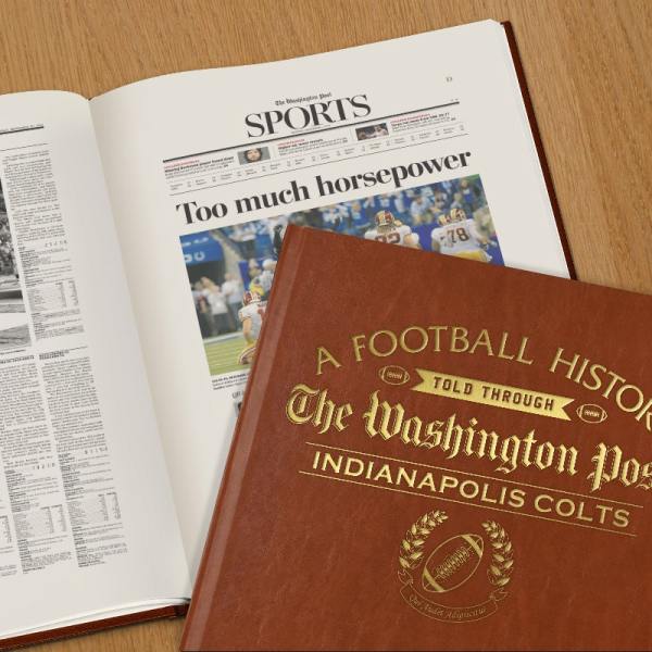 Indianapolis colts newspaper book