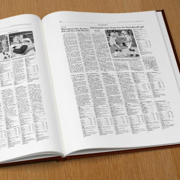 Indianapolis colts newspaper book