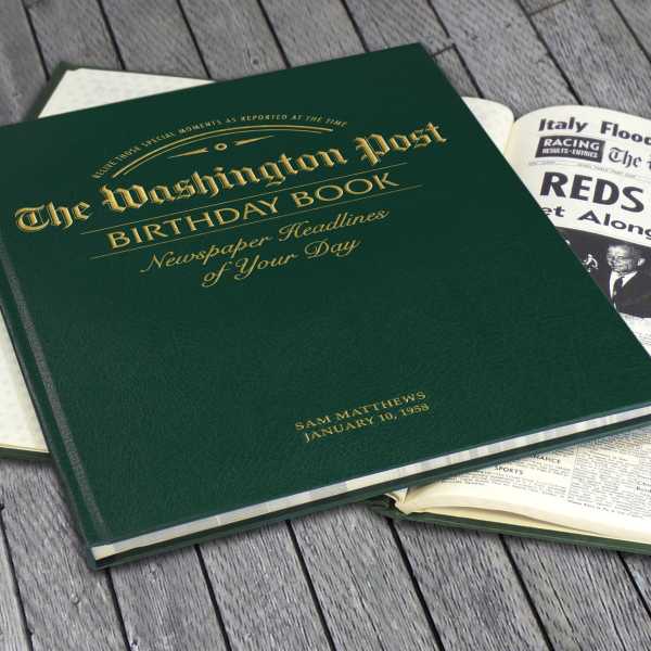 Washington Post Birthday Book