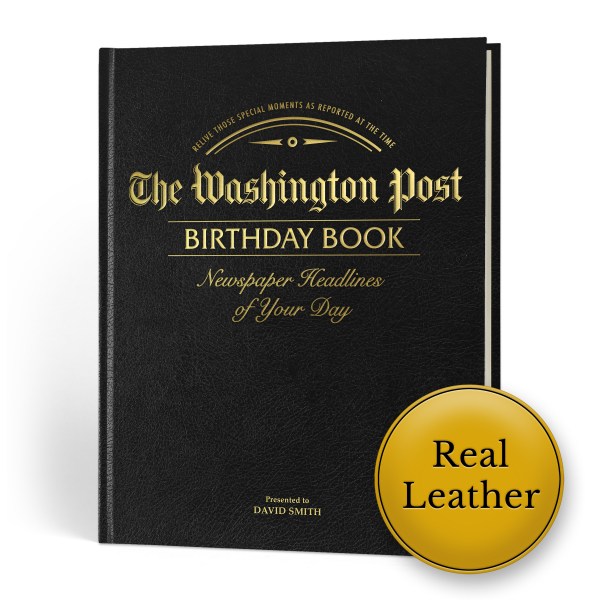 washington post birthday leather