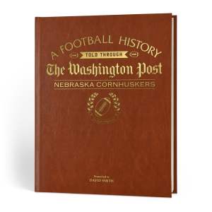 Nebraska Football Newspaper Book