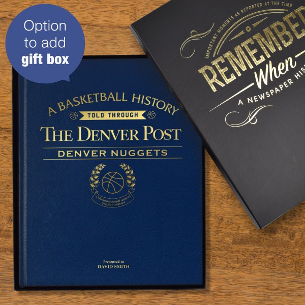 denver nuggets basketball history told through newspaper coverage