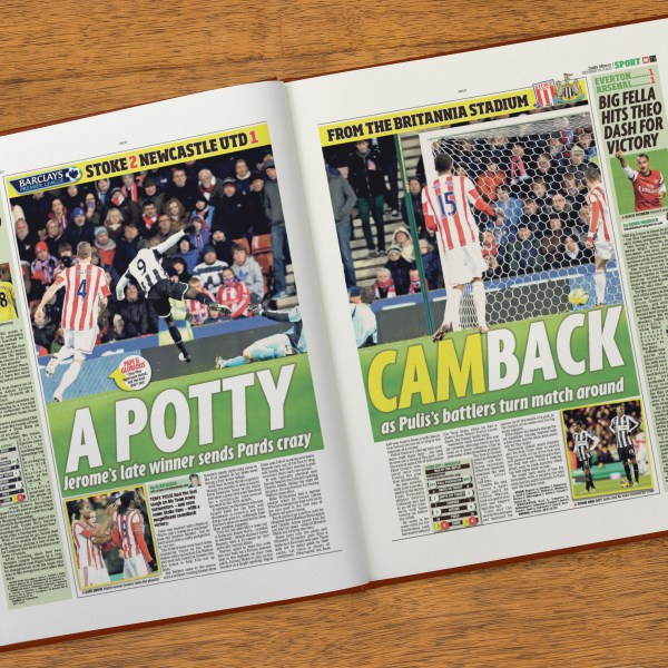 Stoke City Football Book