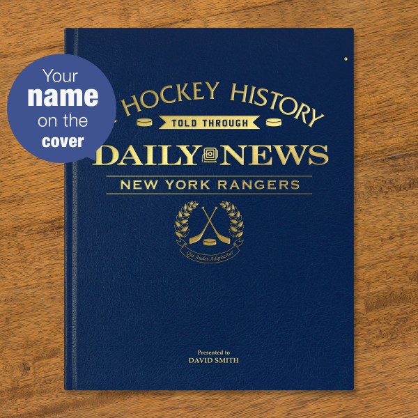 new york rangers ice hockey history told through newspaper coverage