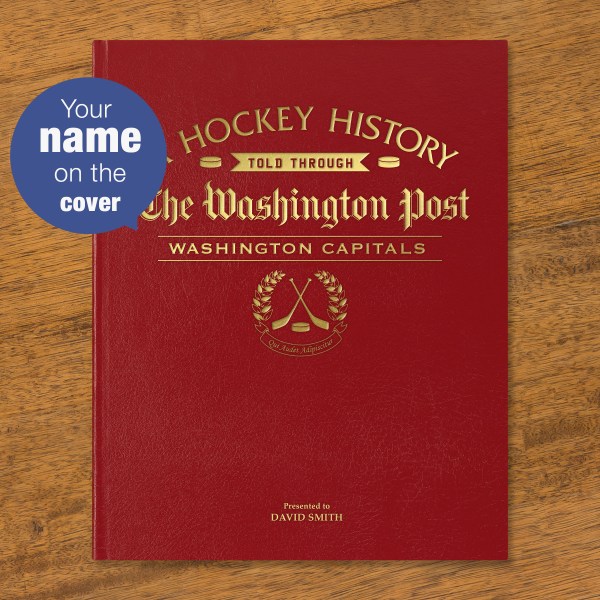 washington capitals ice hockey history told through newspaper coverage