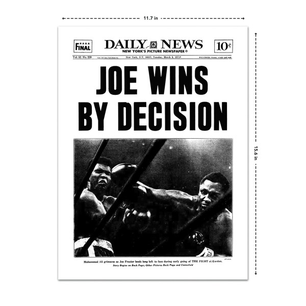 joe wins 1971