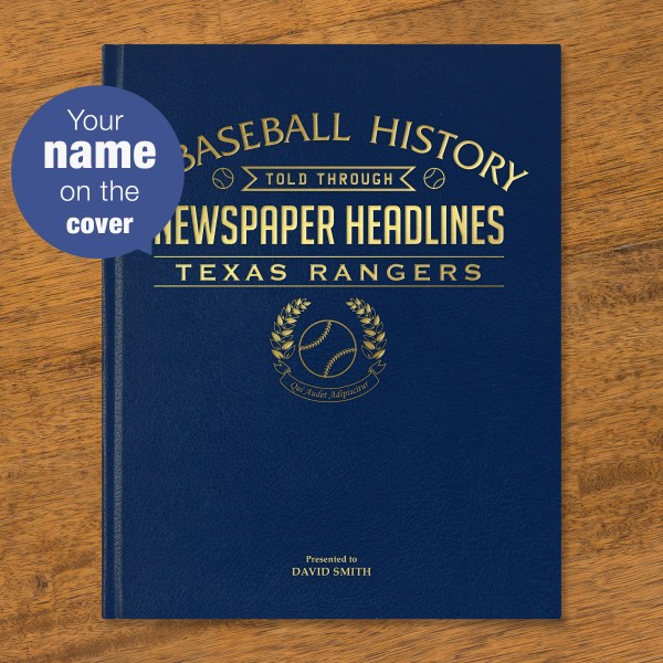 texas rangers baseball history told through newspaper coverage