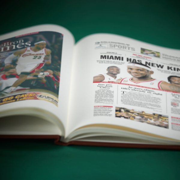 lebron james basketball history told through newspaper coverage